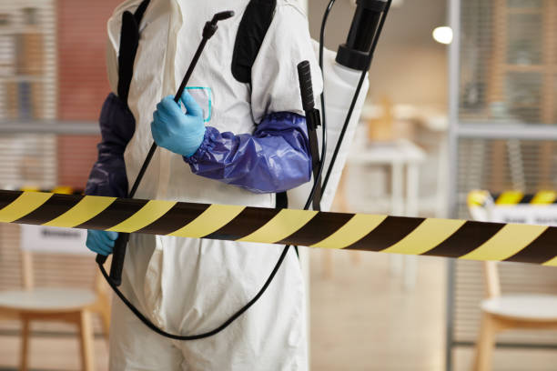 Professional Blood Cleanup technician working in Nemaha, NE